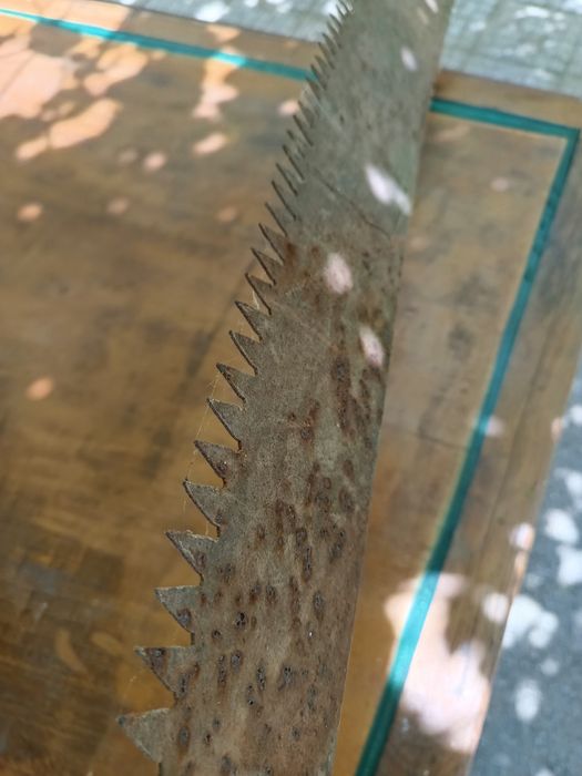 Стар дърводелски трион