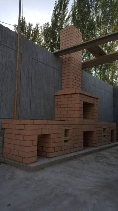 СТРОИМ Барбекю. Очаги. Помпейская печь.