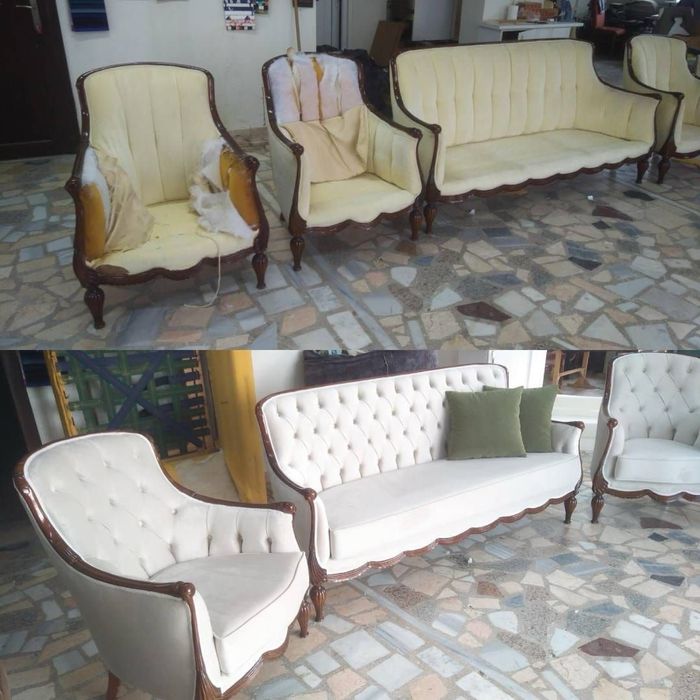 Перетяжка мебели