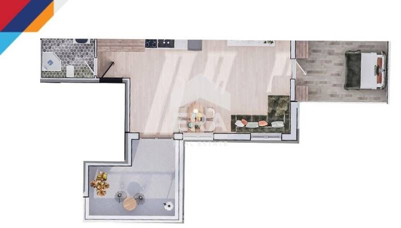 Двустаен Апартамент ново строителство в ж.к. Стрелбище