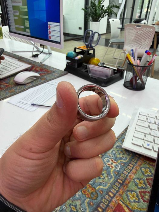 Oura ring 4 (silver)