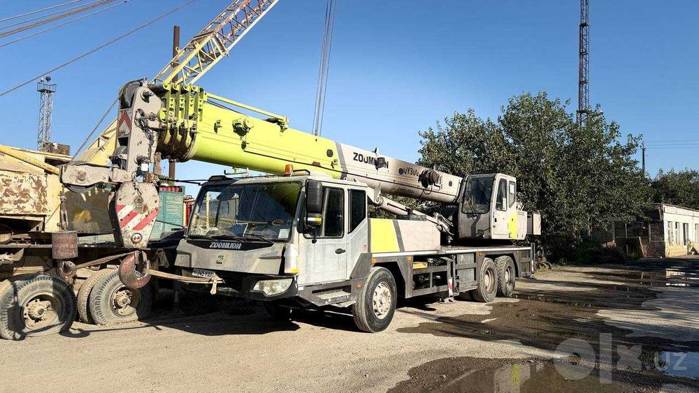 Зумлион 30 тонналик автокран хизмати