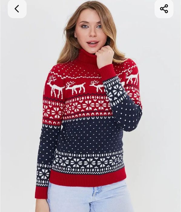 Свитер новогодний