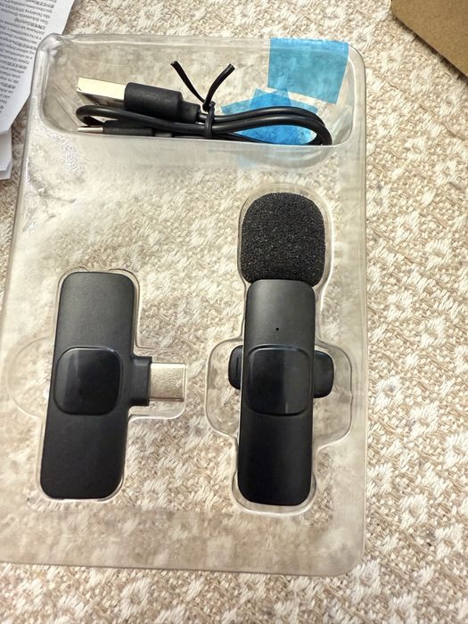 Петличка для  iphone беспроводная и Type-C