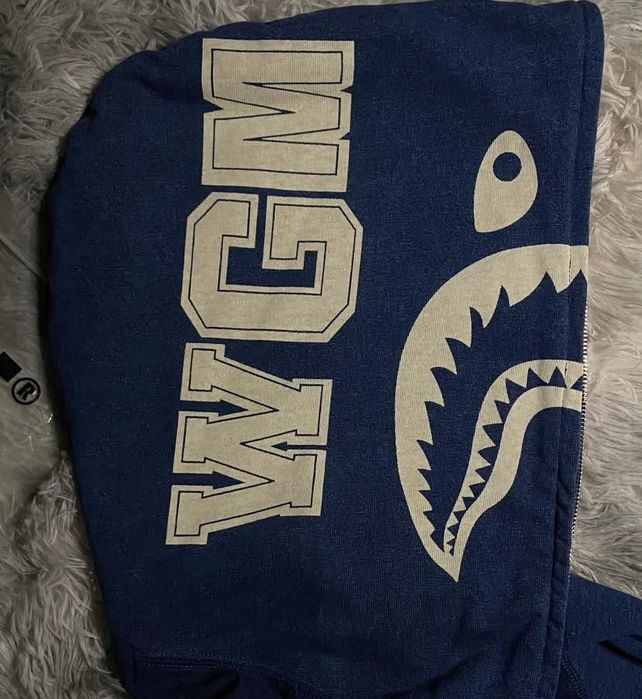 bape indigo cheonggye shark