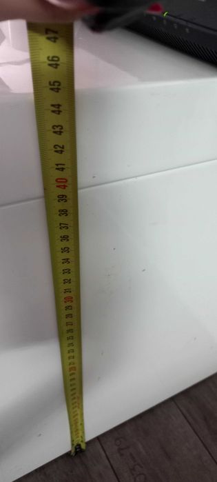 TV шкаф,бял главц