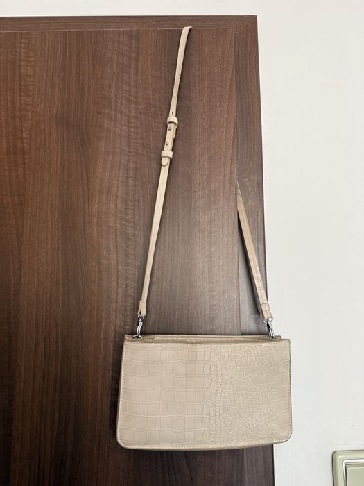 Естествена кожа дамска чанта