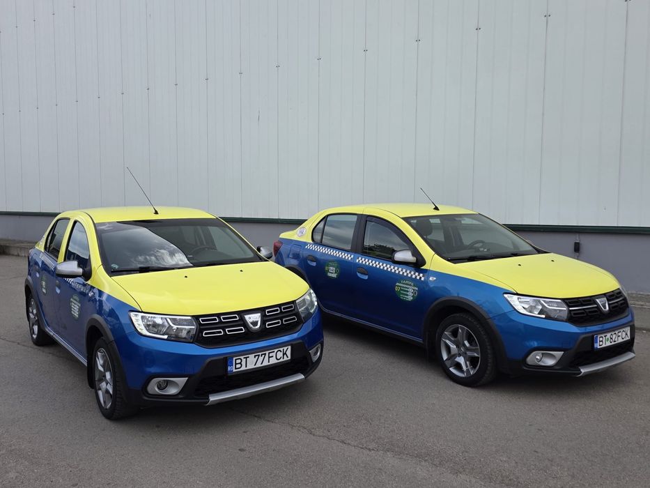 Cedez societate taxi 2 masini cu licenta