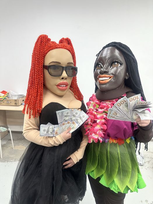 Ростовые куклы , звезды шоу программы