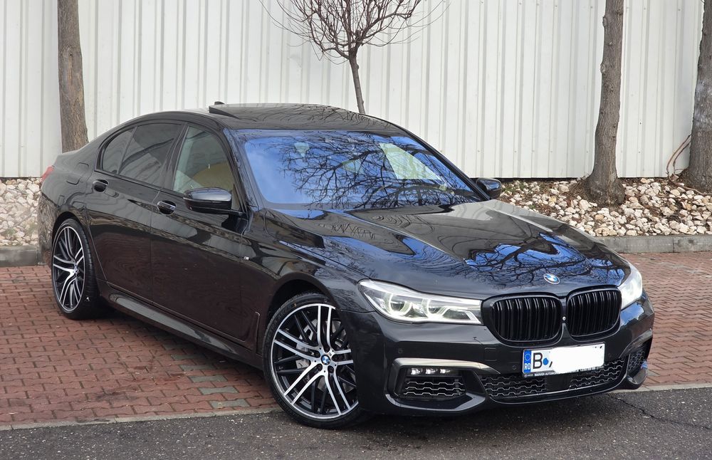 Bmw 750i XD 90mii km , M-pachet , 31mii€ , Tableta , Virează spatele