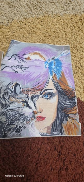 Vand goblene facut le de mana dupa digrama