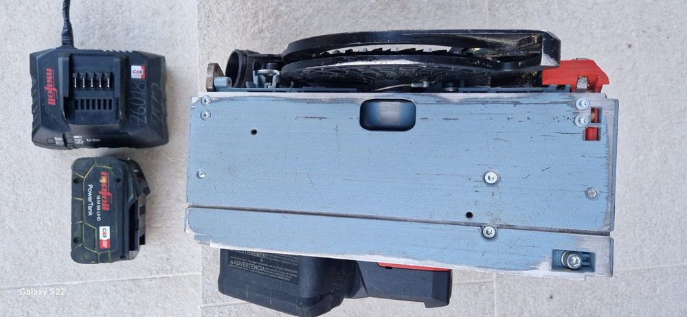 Mafell circular pe acumulator