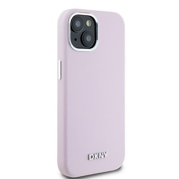 Dkny dkhmp15ssmchlp iphone 15 / 14 / 13 6.1" pink hardcase liquid sili