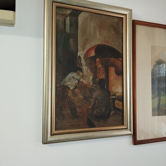 Pictura veche de vânzare