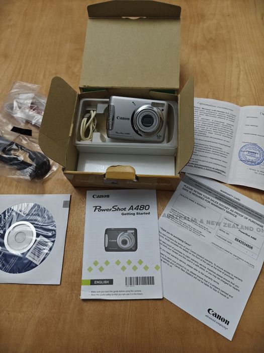 Canon PowerShot A480 мыльница