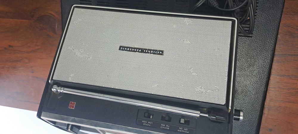 National Panasonic RC-6003B Radio Vintage Japan Flip Clock colectie