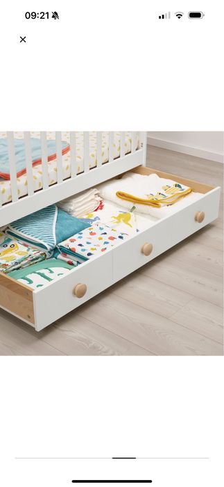 Patut si saltea bebe Ikea Gonatt NOU