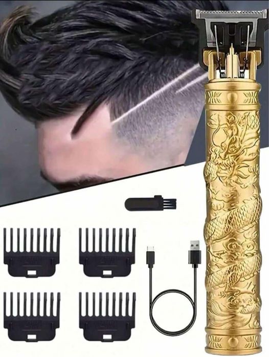 Комплект самобръсначка, тример машинка за коса