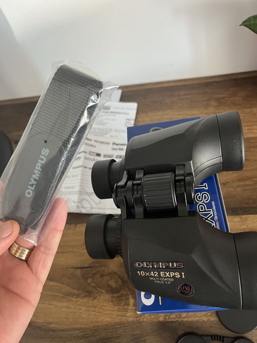 Binoclu Olympus 10x42 exps I , nou , garantie