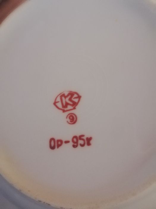 Посуда СССР фарфор  тарелки