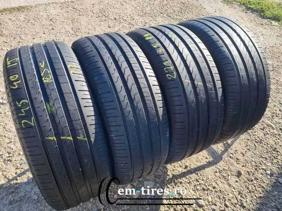 4 Anvelope Vara 245/40 R19 + 275/35 R19 PIRELLI Cinturato P7 Runflat