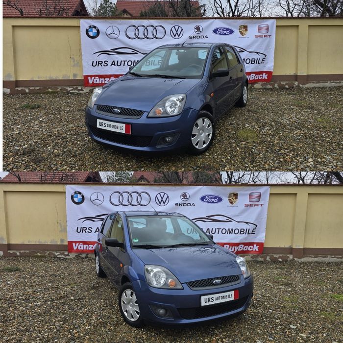 Ford Fiesta Facelift 1.6i/170000km/2007/Senzori parcare/Clima/4usi/