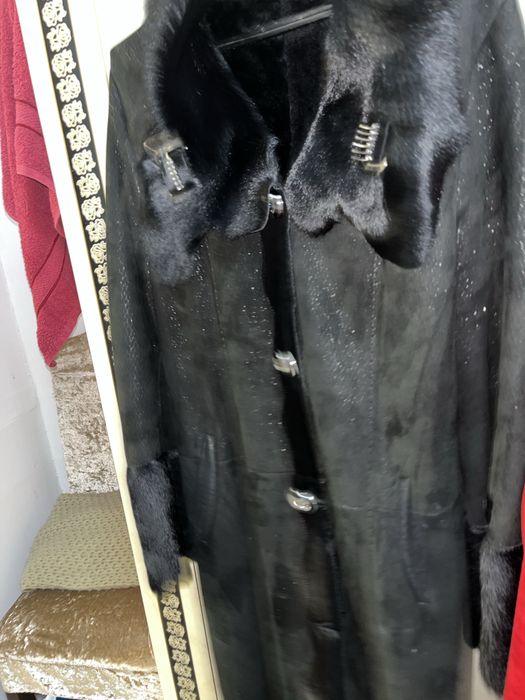 Шуба полу норковая