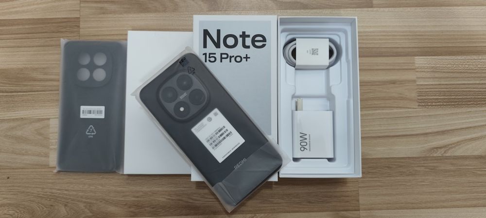 Redmi note 15 pro+ 5G 12/256 GB GSM+CDMA 
100% оригинал. 
Имейкалари у