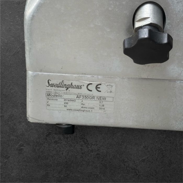 Swedlinghaus Професионален слайсър 42кг 350мм нож