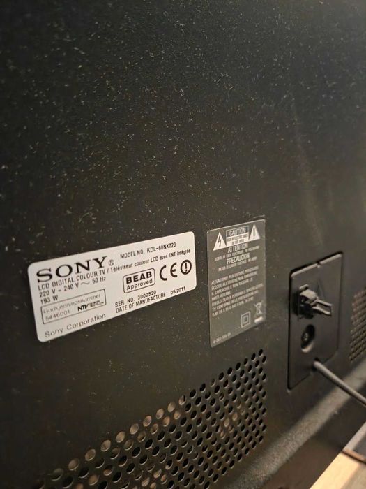 Телевизор Sony Bravia KDL‑60NX720 – 60 инча 3D Full HD LED