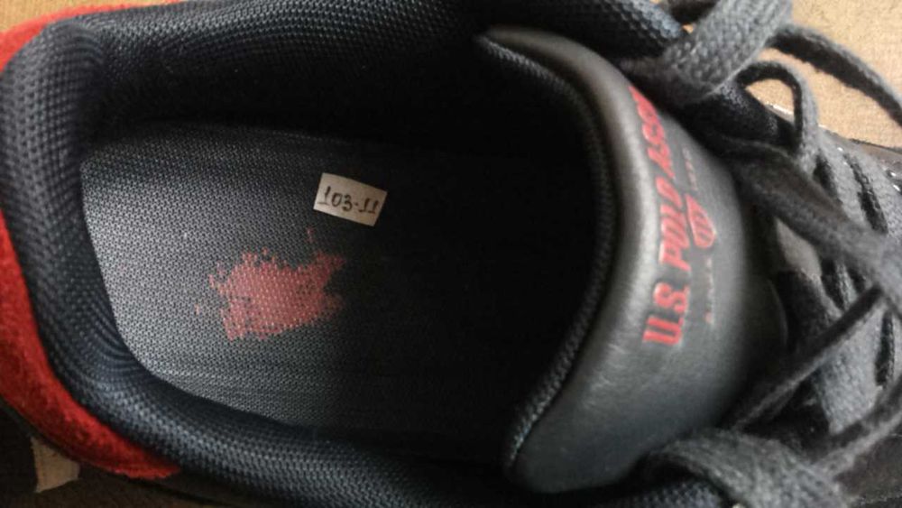 U.S.POLO ASSN KENT размер EUR 41 / UK 7,5 естествена кожа 103-11-S