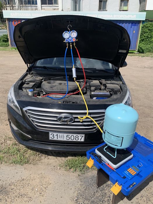 Заправка автокондиционеров