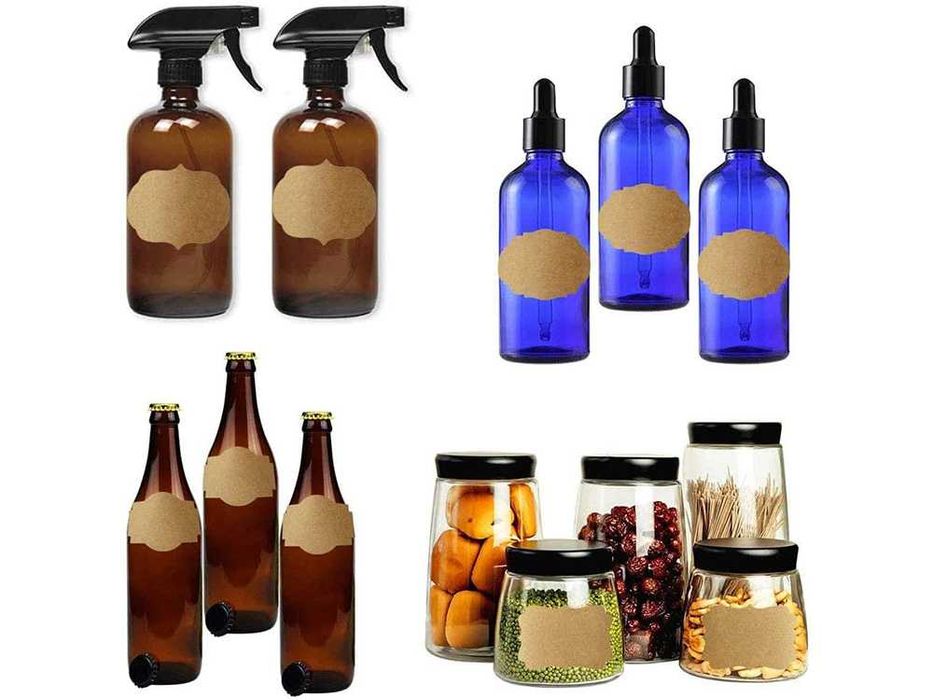 Etichete autoadezive pentru borcane condimente cadouri rola 250 bucati