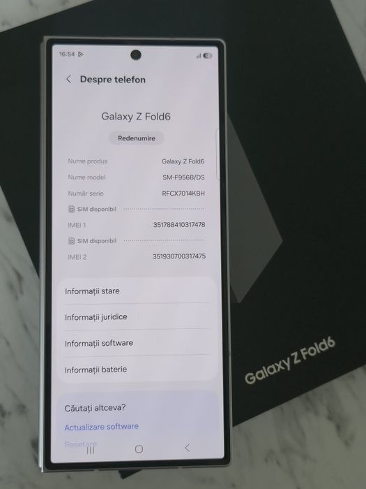 Vand/Schimb Samsung Z Fold6 512gb