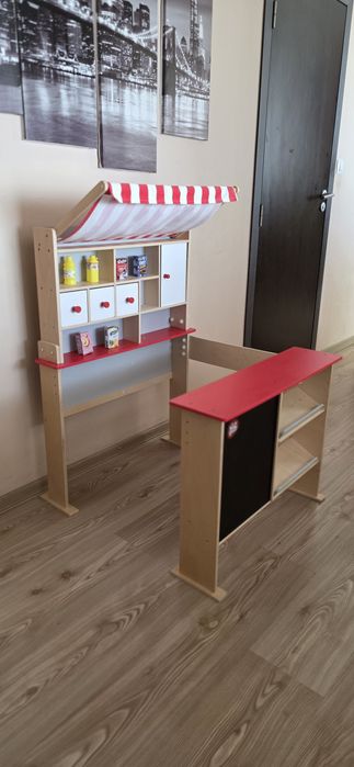 Детски дървен магазин