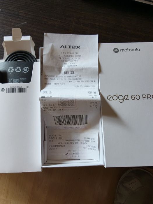 Motorola Edge 60 Pro Pantone Shadow 256Gb.Nou, pret FIX