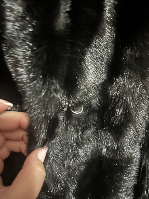 Шуба норковая теплая