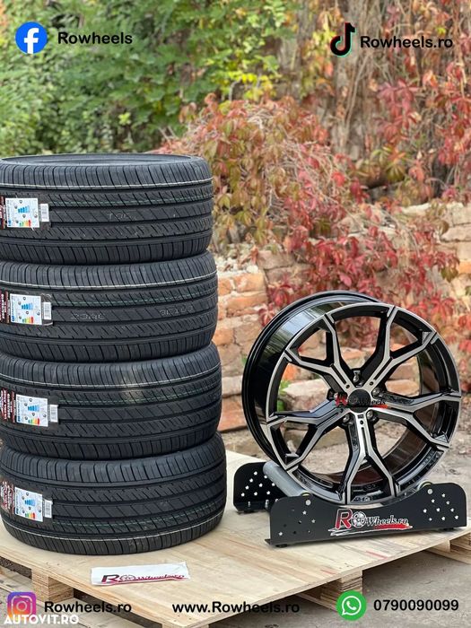 Jante BMW R21 X5 X6 E70 E71 F15 F16 F85 F86 anvelope vara/iarna 285-35-21-325-30-21 roti complete R21 cu anvelope vara/iarna