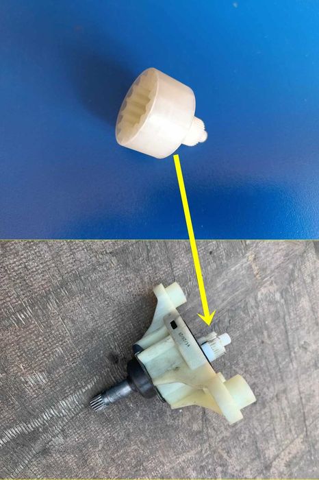 Rola pinion macara geam cu manivela Vw Transporter T5 T6 7E0837729B