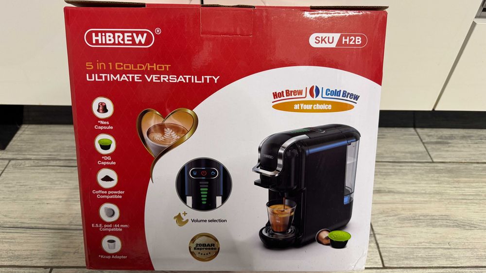 Кафемашина HiBrew 5 в 1 H2B Перфектна