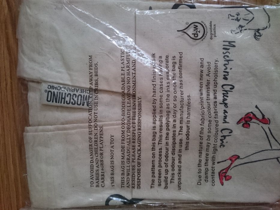 Sacoșă din pânză Moschino