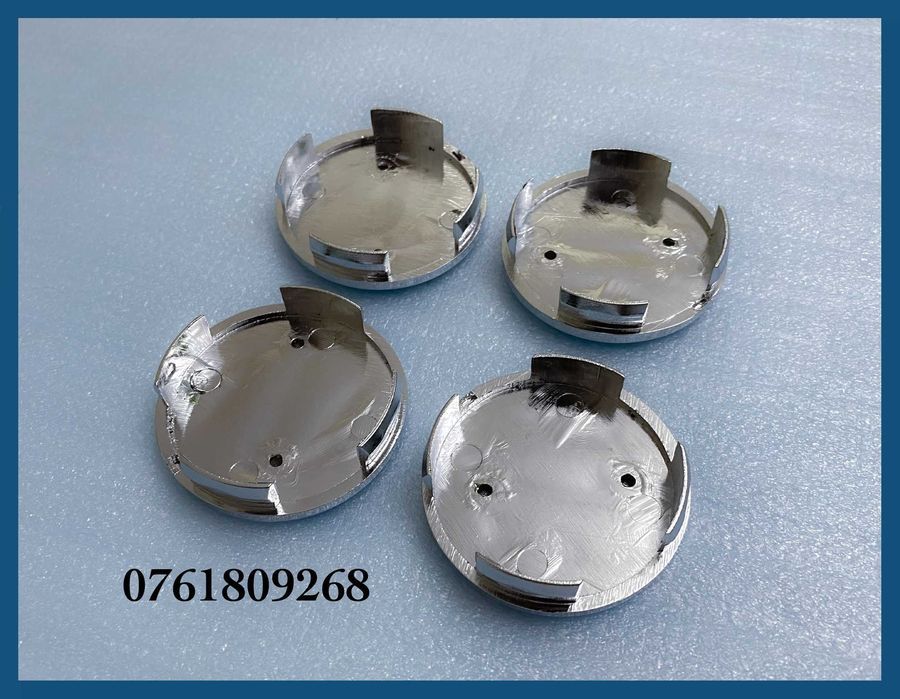 Set 4 capace negre 54mm jante aliaj Suzuki