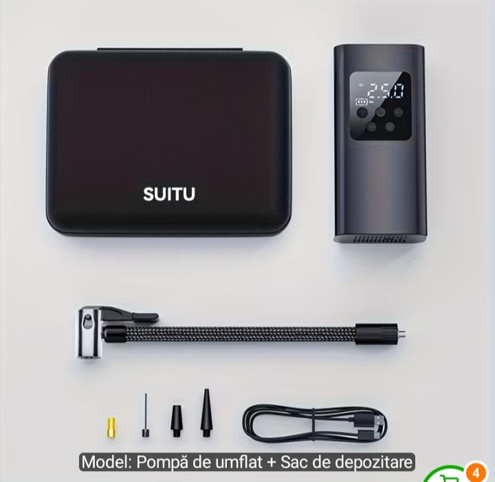 Compresor auto cu acumulator Suitu