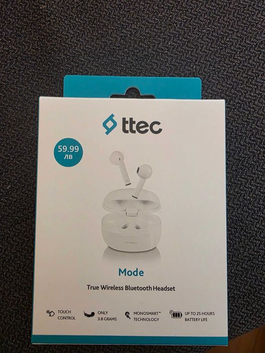 Безжични слушалки Ttec