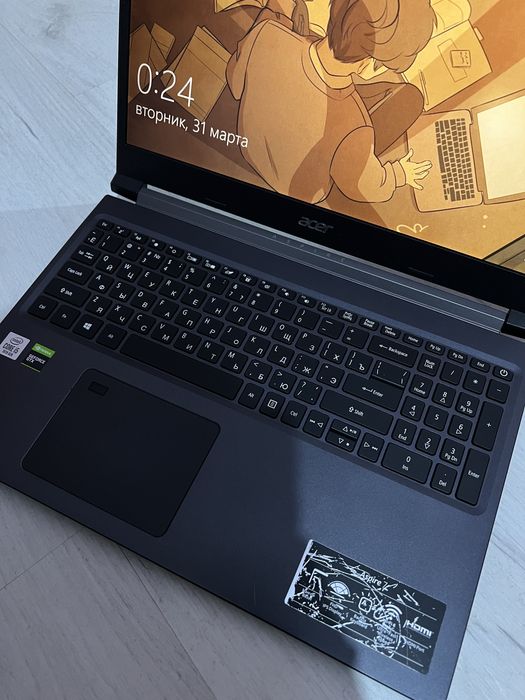 Aser aspire7 core i5 512gb