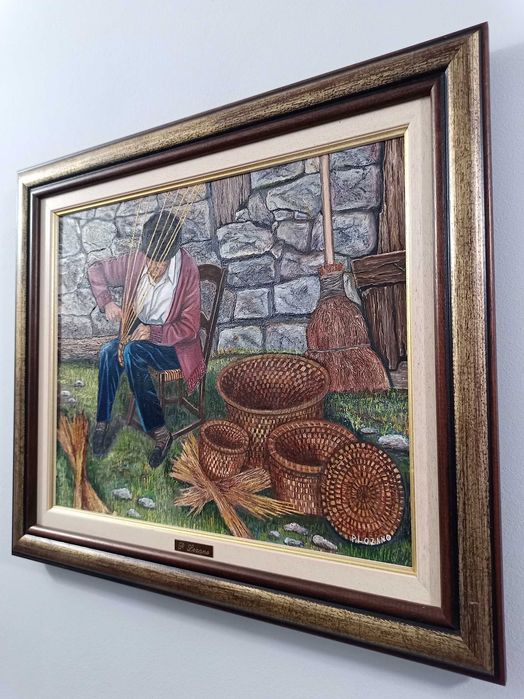 Маслена картина върху платно Испания P.Lozano масло