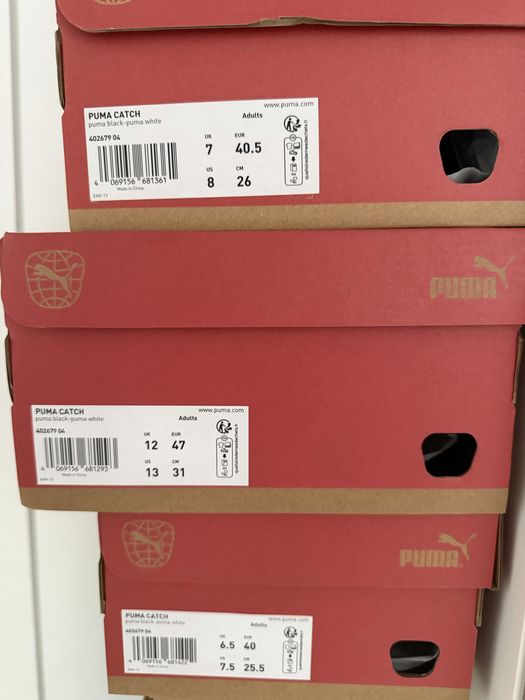 Puma Catch 40 & 47 noi
