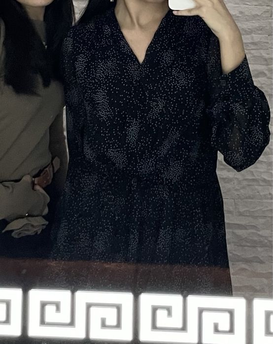 Нежная платье черная