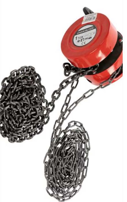 Macara cu lant, Scripete cu lant 1 tona. Nou ambalat!