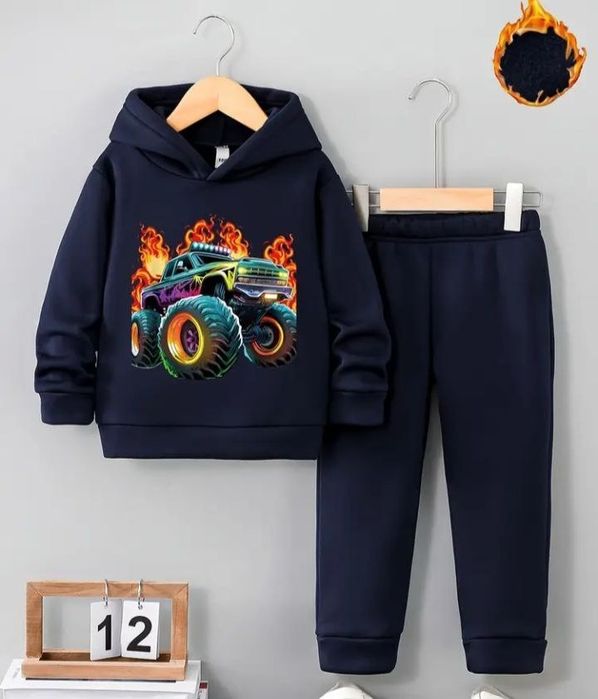 Теплый костюм двойка с начесом